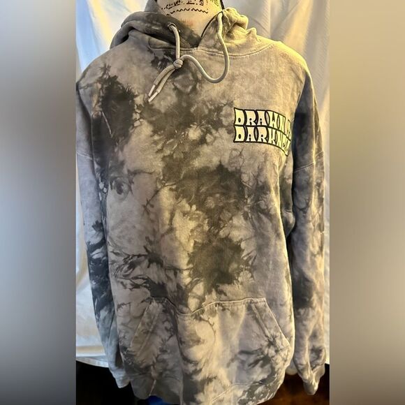 Assholes Live Forever Drawn Into The Darkness Tie Dye Hoodie NEW - Picture 3 of 4